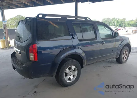 2008 Nissan Pathfinder S from USA, damaged, VIN 5N1AR18B58C630012